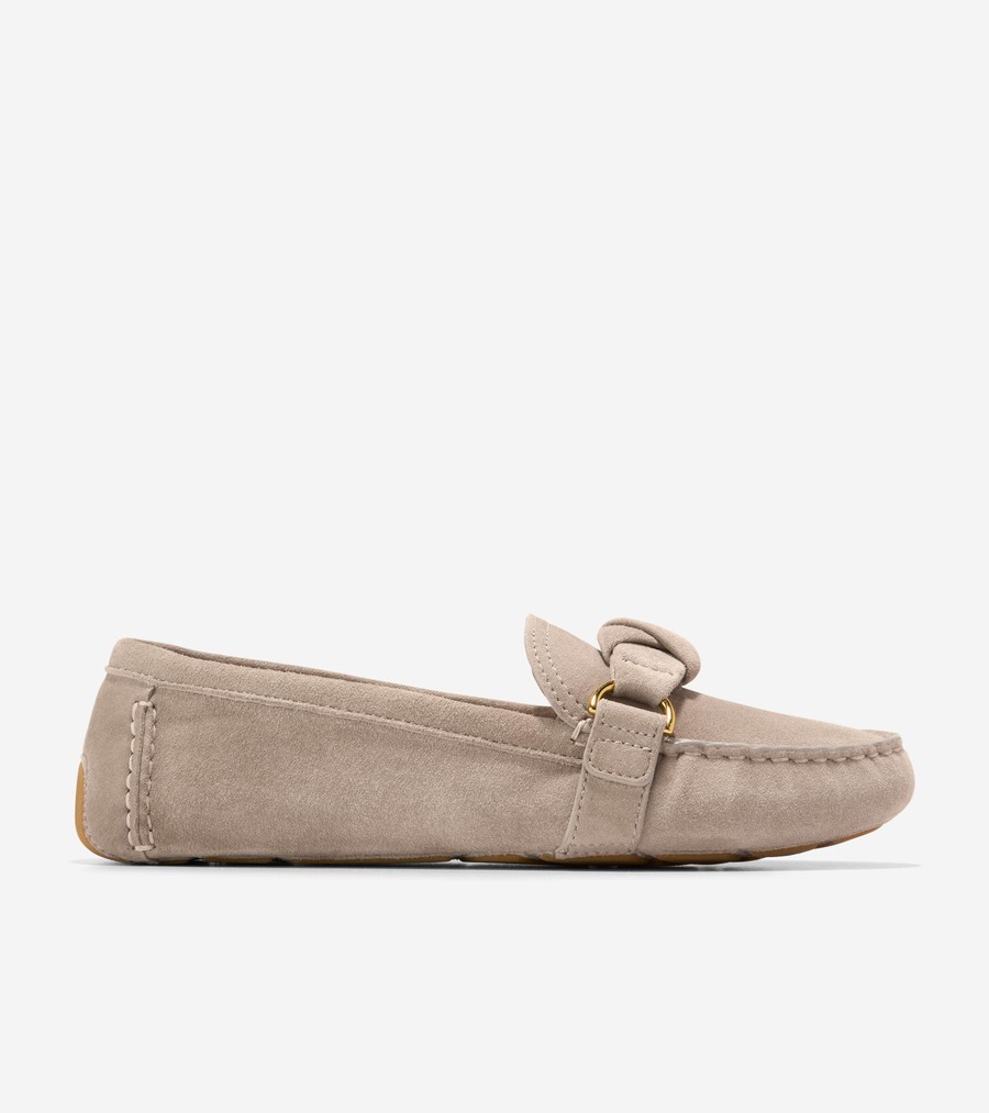 コールハーン Colehaan アウトレット レディース ウィメンズ シューズ ローファー & ドライバー エミー ノット ドライバー womens. W31015 CH アイリッシュ コーヒー スエード|コールハーン 店