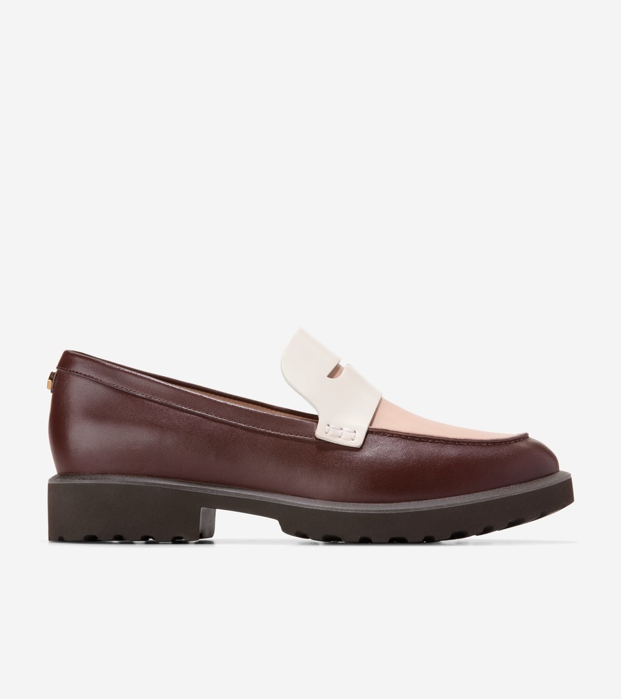 コールハーン Colehaan アウトレット ウイメンズ シューズ ローファー & モカシン ジュネーブ ローファー womens. W31370 CH マデイラ / CH ポーセリン / アイボリー レザー