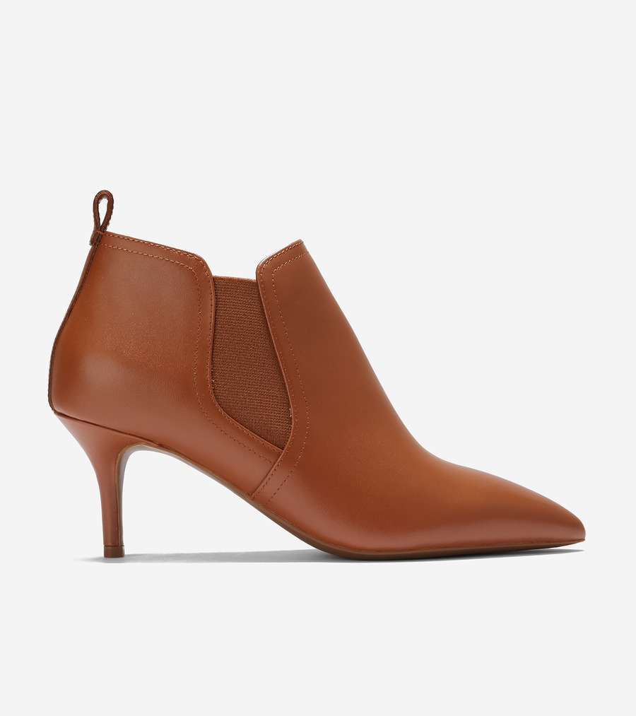 コールハーン Colehaan アウトレット ウィメンズ アウトレット シューズ ブーツ & ブーティー ニーリー シューティー 65MM womens. W31765 CH ブリティッシュ タン レザー 8,250円