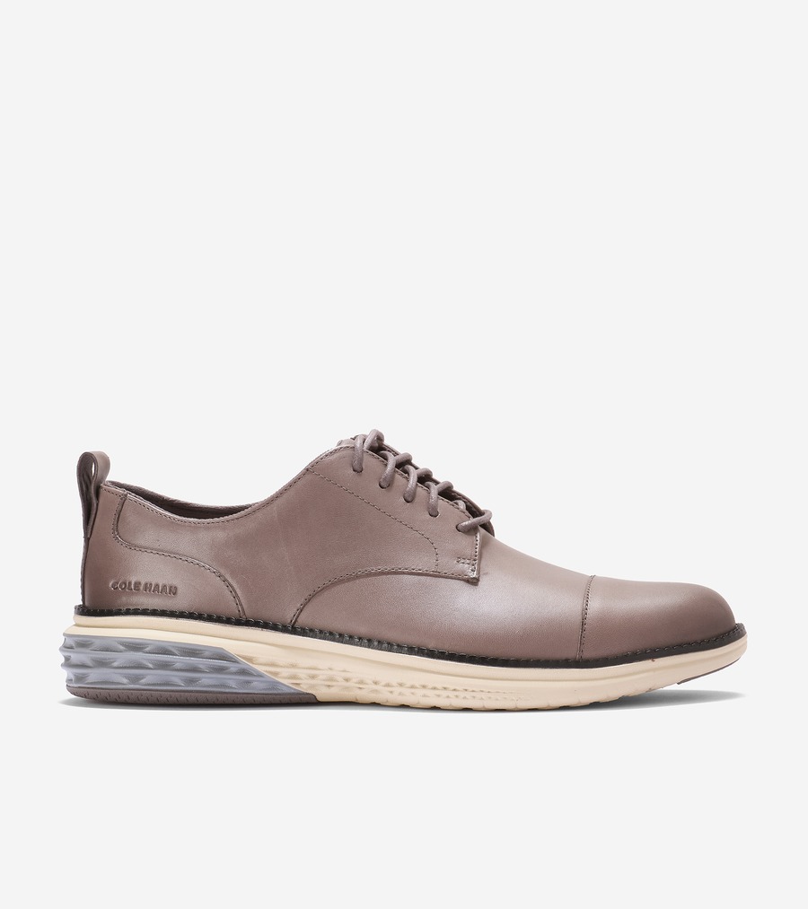 コールハーン Colehaan アウトレット メンズ アウトレット シューズ オックスフォード グランド ハリオン キャップトゥ オックスフォード mens. C41416 ストームクラウド/エンシェントスクロール｜コールハーン　店 27,720円