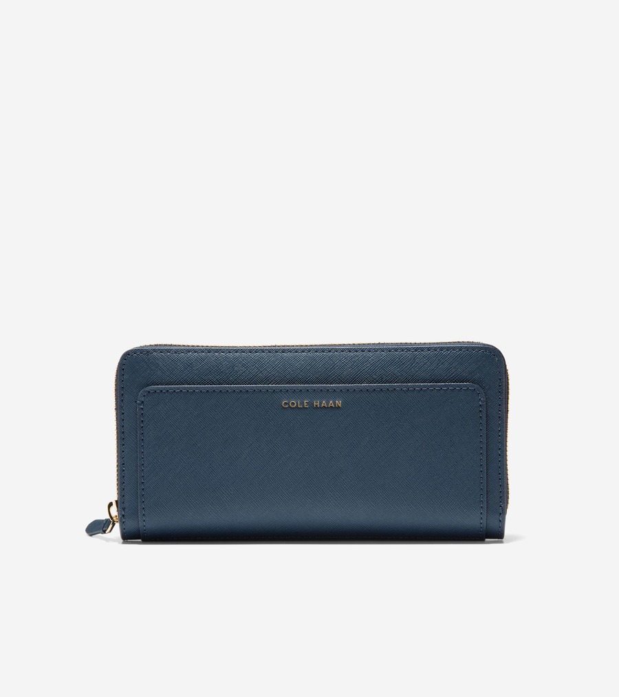コールハーン Colehaan アウトレット レディース ウィメンズ バッグ & アクセサリー 財布 & ポーチ ゴーエニウェアコンチネンタルウォレット womens. U07468 ネイビーブレザー 14,652円