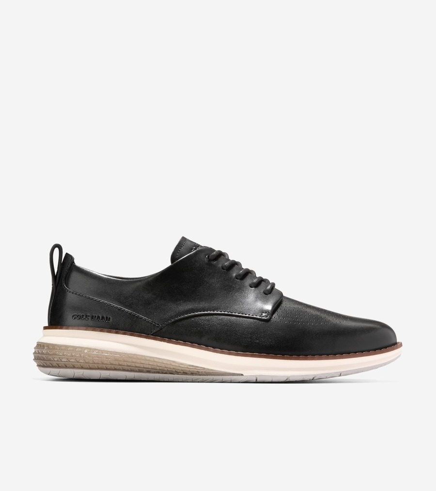 電話を掛けるハーン Colehaan メンズ シューズ オックスフォード 目あたらしい地べた エナジーウィーヴ パーフォレーティッド プレーントゥ オックスフォード mens C41982 黒いこと/象牙色/パロマ