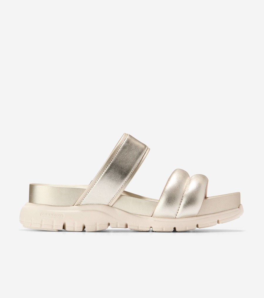 ⭐️週末セール⭐️COLE HAAN ベージュ バックル付きサンダル c35065_1.jpg