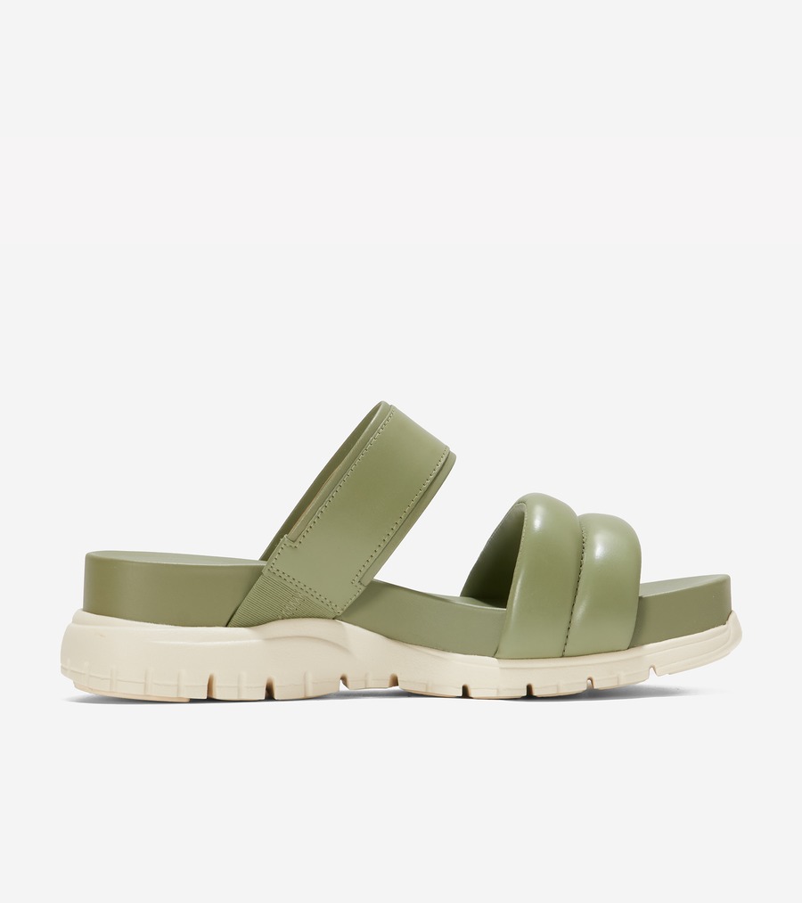 ■美品■コールハーン■ZERØGRAND■コンフォートサンダル■シルバー■9B■ コール ハーン COLE HAAN ゼログランド メリット サンダル