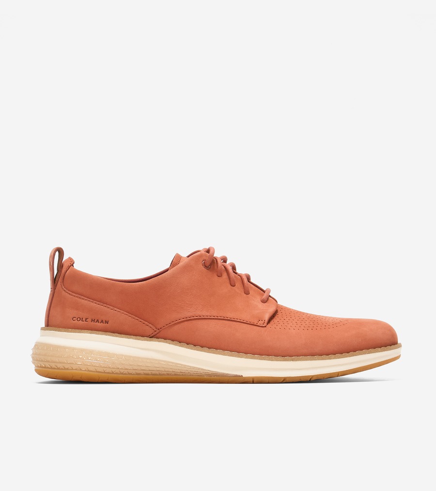 コールハーン Colehaan アウトレット メンズ シューズ オックスフォード オリジナルグランド エナジーウィーヴ パーフォレーティッド プレーントゥ オックスフォード mens C40557 オーバーンヌバック/アイボリー/ガム