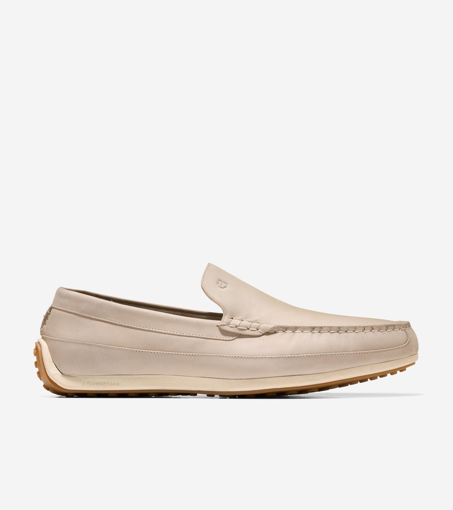 電話を掛けるハーン Colehaan 逃げ道 メンズ シューズ 置き目毛皮 \u0026 １番ウッド サリヴァン 地べた ベネチアン ドライビングローファー mens. C41737 CHライトセサミヌバック/アンゴラ/チュインガム