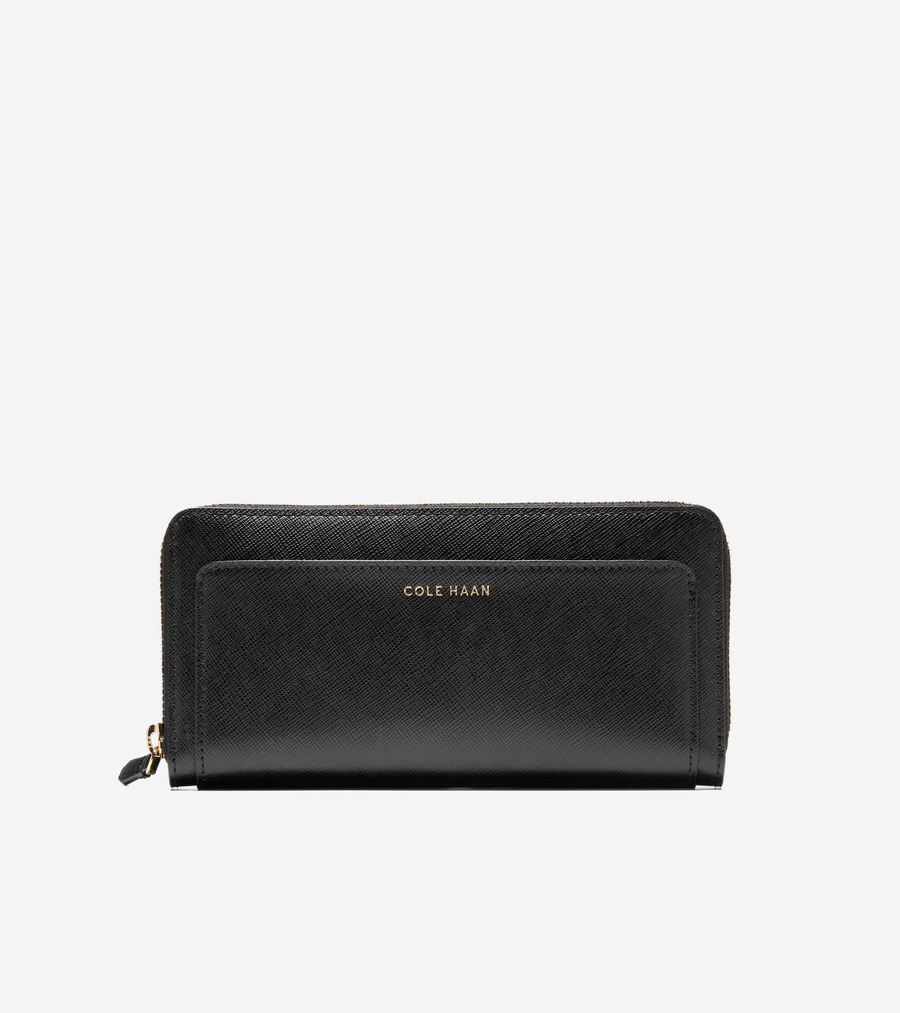 コールハーン Colehaan アウトレット ウィメンズ アウトレット バッグ & アクセサリー 財布 & ポーチ ゴーエニウェアコンチネンタルウォレット womens. U07874 ブラック