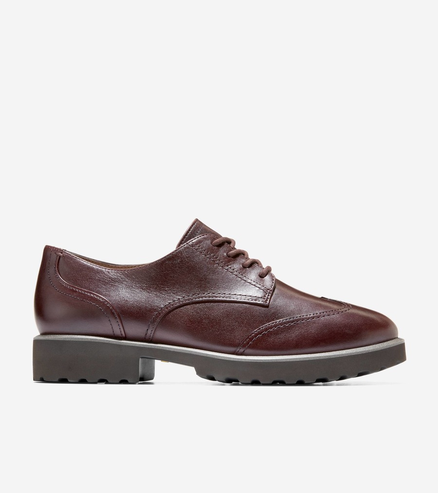 電話を掛けるハーン Colehaan 逃げ口 ウィメンズ 逃げ口 シューズ オックスフォード ジニーン スピード競技引き上げる 舞台の袖 オックスフォード womens. W34415 CH マデイラ なめし革