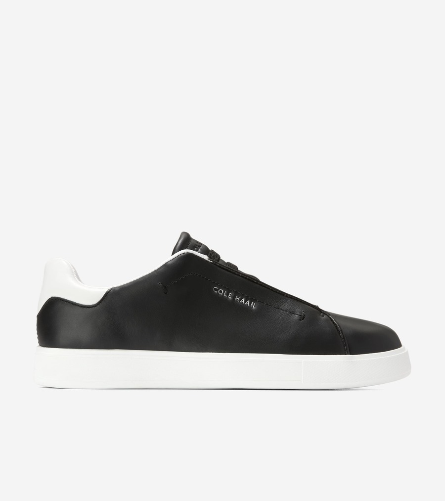 電話を掛けるハーン Colehaan ウイメンズ シューズ スニーカー 地びた労働者階級 リュクス スリッポン スニーカー womens W35264 黒いこと なめし革