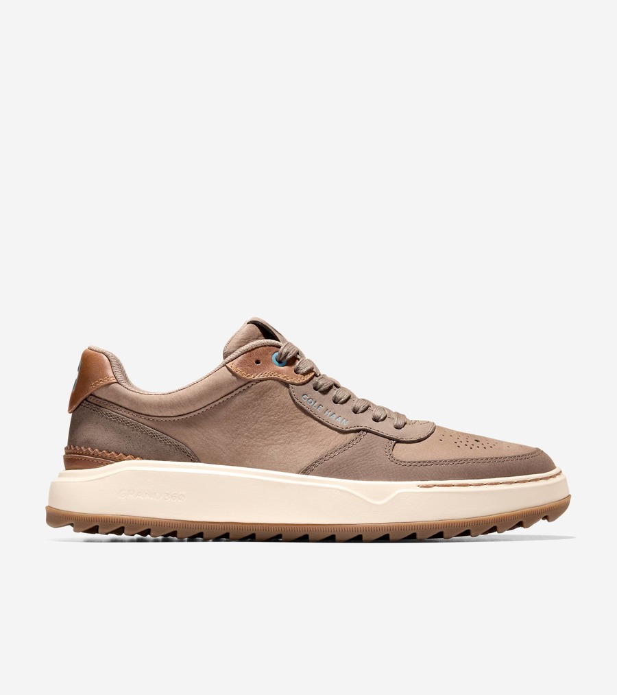 電話を掛けるハーン Colehaan メンズ シューズ スニーカー 地びた労働者階級 クロスオーバー ゴルフ mens C41192 CHアイリッシュコーヒーヌバック/モレル/象牙色