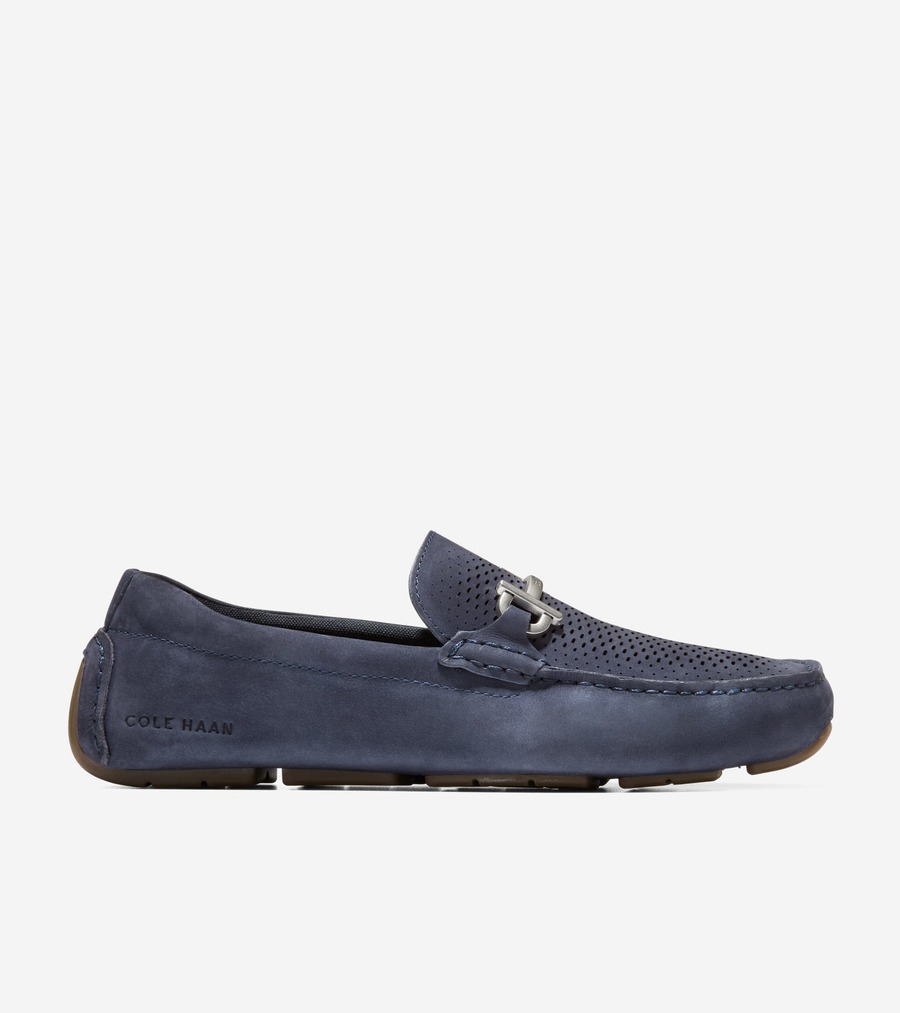 コールハーン Colehaan メンズ シューズ ローファー & ドライバー グランド レーザービットドライバー mens C42204 CHミッドナイトムーン/ガム
