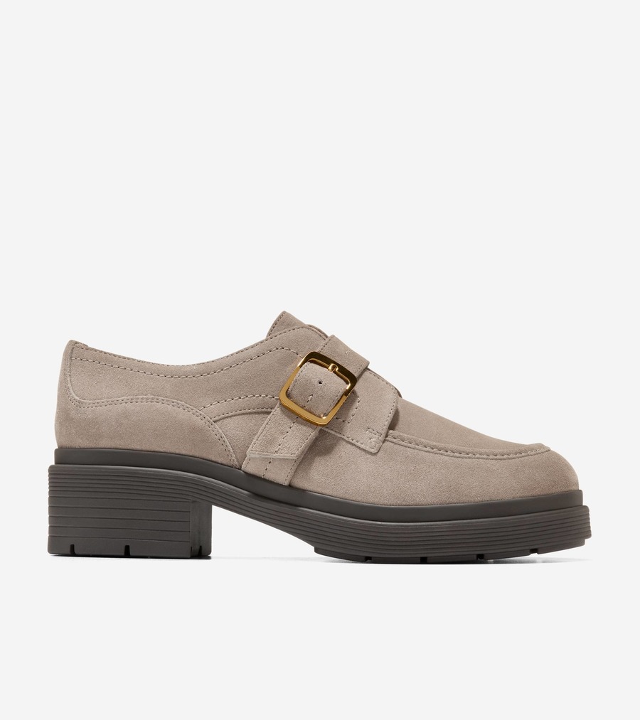 コールハーン Colehaan アウトレット ウィメンズ アウトレット シューズ オックスフォード カリッタ モンク ストラップ ラグ オックスフォード womens. W33547 CH アイリッシュコーヒー スエード