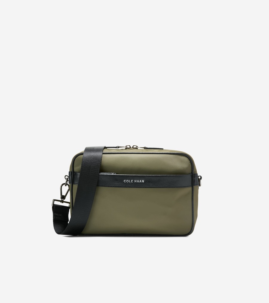 コールハーン Colehaan アウトレット メンズ アウトレット バッグ & アクセサリー バッグ カールソン カメラバッグ mens. F12671 オリーブナイト