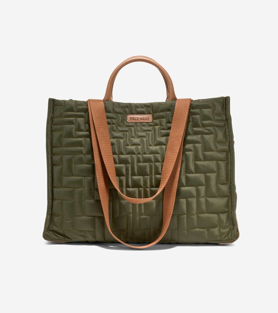 コールハーン Colehaan ウイメンズ バッグ & アクセサリー バッグ シャレー ラージ トート womens U08056 オリーブナイト