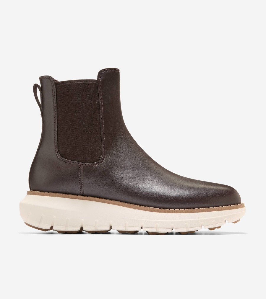 電話を掛けるハーン Colehaan ウイメンズ シューズ ブーツ \u0026 ブー紅茶 皆無競技場 レクサンナ チェルシー ブーツ お水校正刷り womens W35136 CH 靉靆たる 黒茶 / 象牙色 お水校正刷り