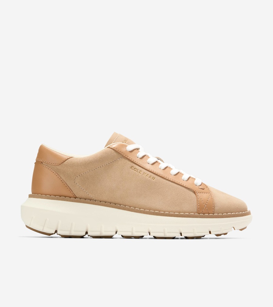 電話を掛けるハーン Colehaan ウイメンズ シューズ スニーカー 絶無地びた レクサンナ なめし革 スニーカー womens W35139 CH トゥスカンサンド スエードクロス / ビスキット / 象牙色