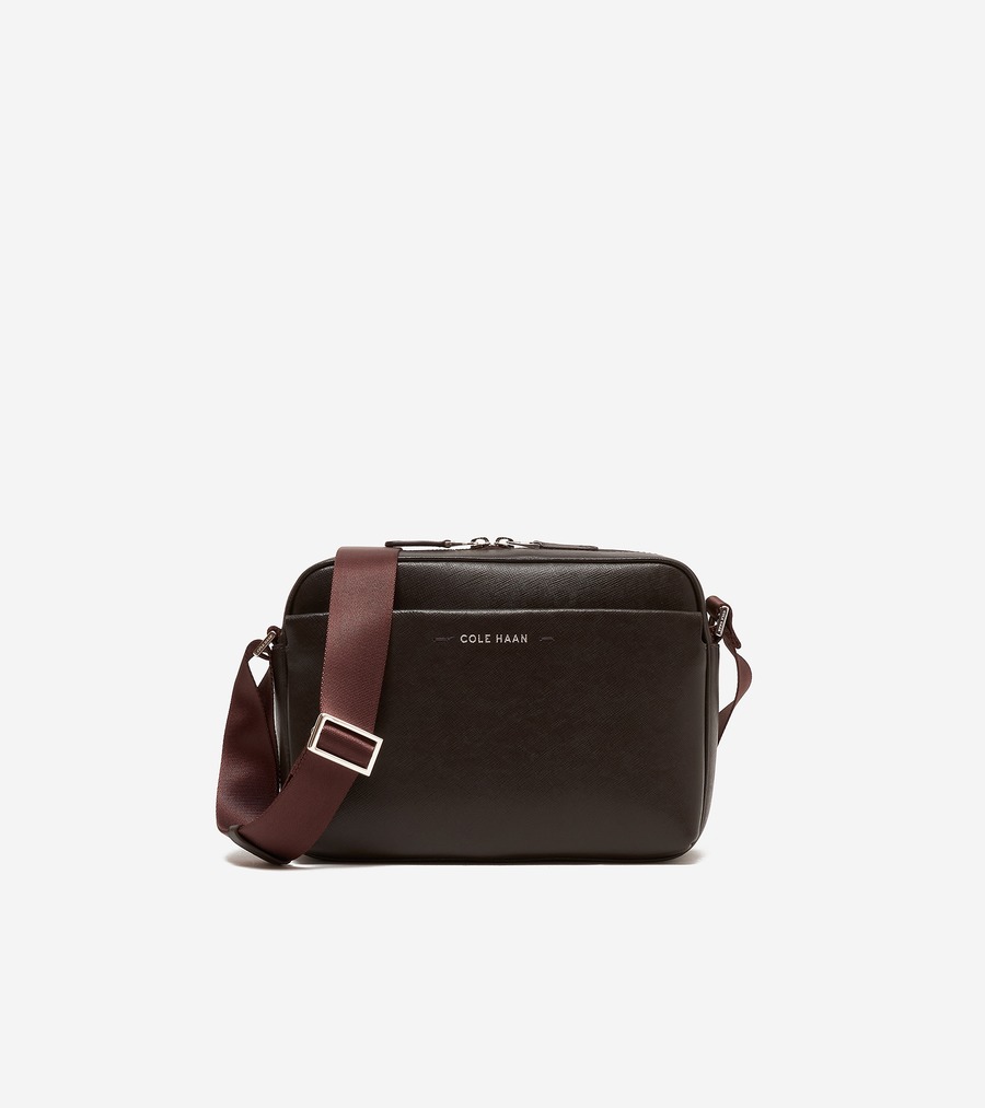 コールハーン Colehaan アウトレット メンズ アウトレット バッグ & アクセサリー バッグ スローン カメラバッグ mens. F12683 ダークチョコレート