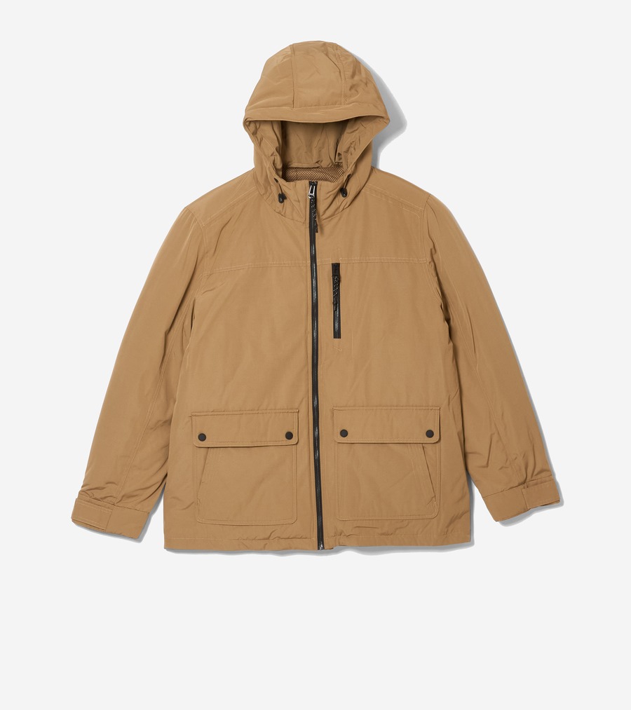 コールハーン Colehaan アウトレット メンズ アウトレット アパレル ダウン パッファー ジャケット mens. T40370 キャメル