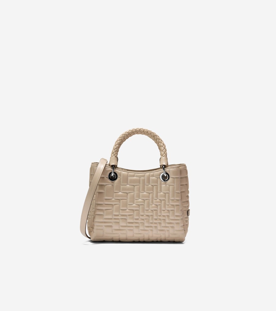 コールハーン Colehaan ウイメンズ バッグ & アクセサリー バッグ カティア スモール トート クロスボディ womens U07946 CHライトセサミ｜コールハーン　店 27,528円