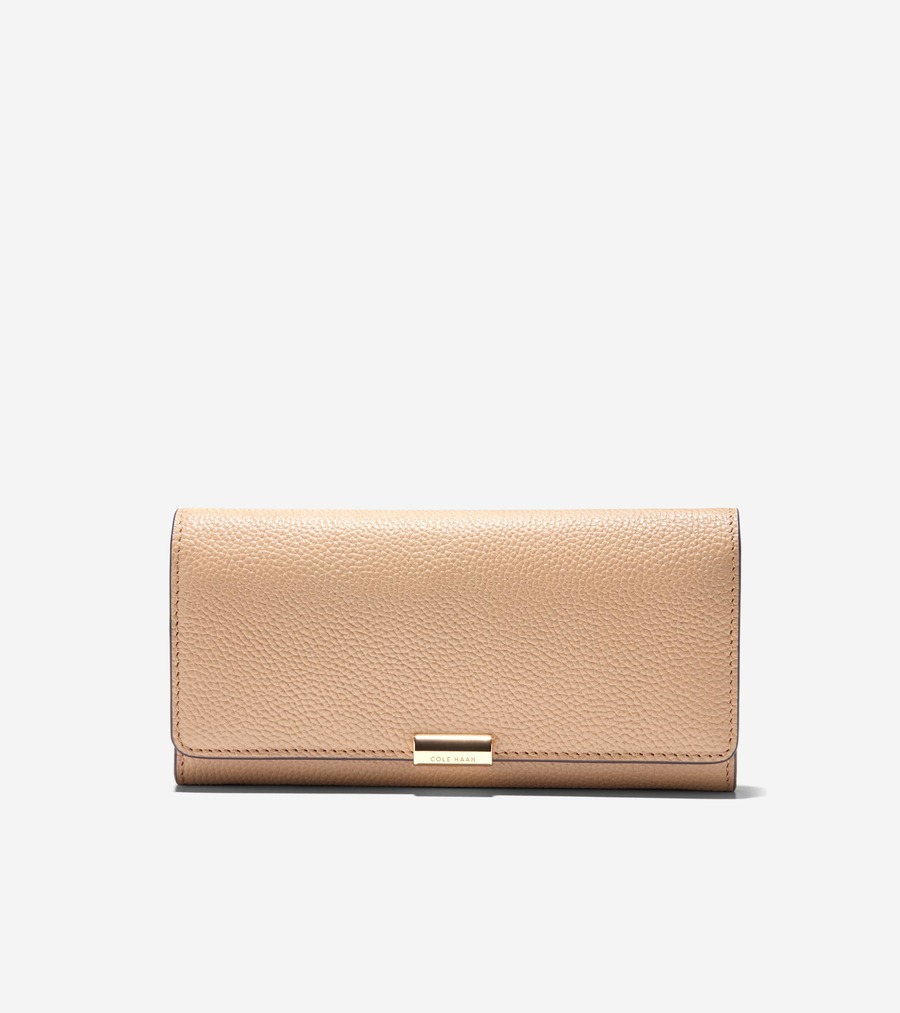 コールハーン Colehaan ウイメンズ バッグ & アクセサリー 財布 & ポーチ レイチェル フラップ コンチネンタル ウォレット womens U07996 トスカンサンド