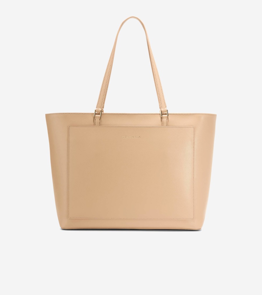 コールハーン Colehaan アウトレット ウィメンズ アウトレット バッグ & アクセサリー バッグ ザ エリーゼ サフィアーノ トート womens. U08033 トスカンサンド