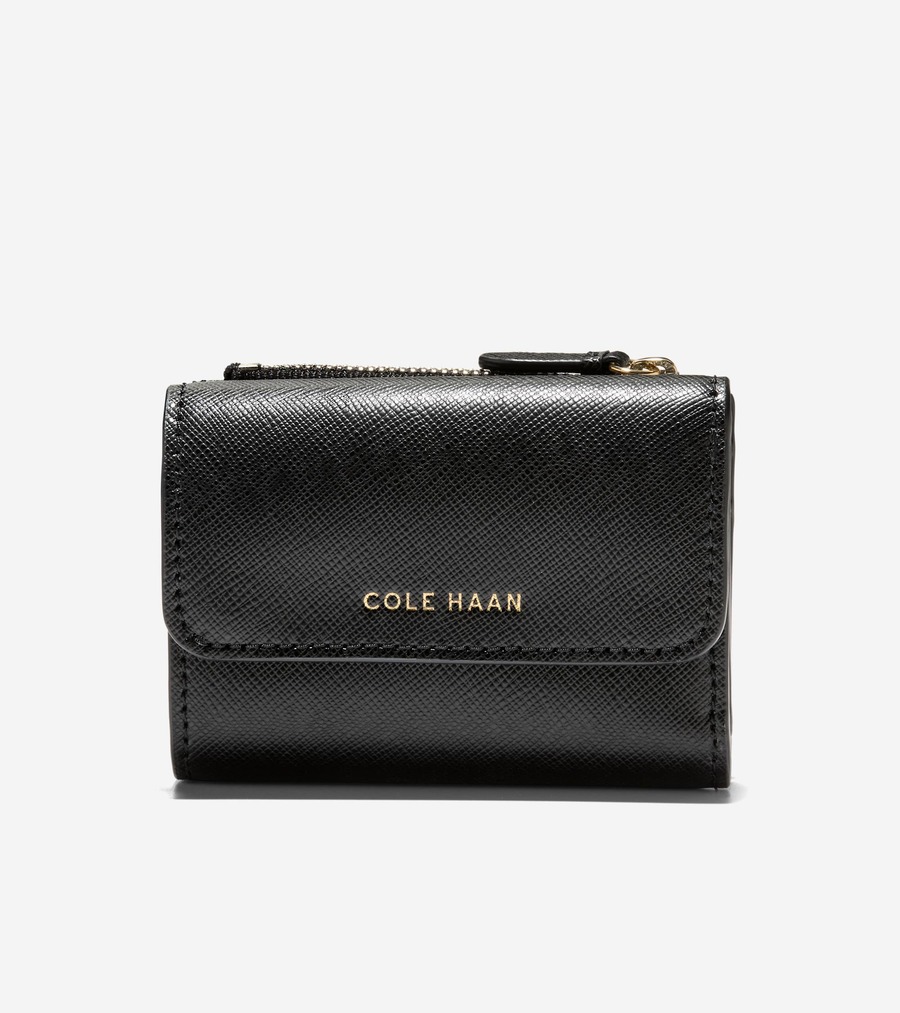 コールハーン Colehaan アウトレット ウィメンズ アウトレット バッグ & アクセサリー 財布 & ポーチ エッセンシャル コンパクトウォレット womens. U08058 ブラック
