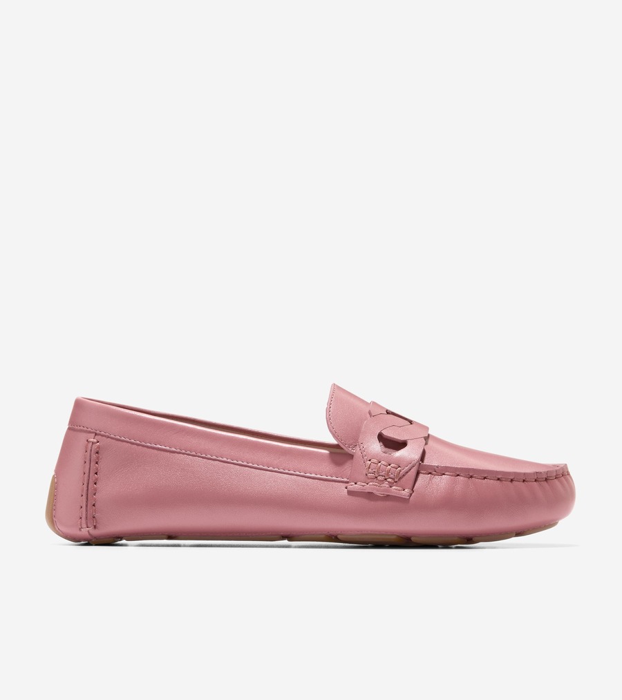 電話を掛けるハーン Colehaan 逃げ道 ウィメンズ 逃げ道 シューズ 置き目毛皮 \u0026 １番ウッド エブリン チェーン店 １番ウッド womens. W31663 CH 点火装置 サクラ色 なめし革