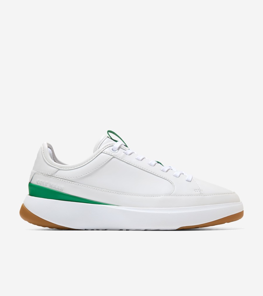 コールハーン Colehaan ウイメンズ シューズ スニーカー グランドプロ オールデイ コート スニーカー レザー womens W35175 ホワイト タンブル レザー / アマゾン / ホワイト ガム