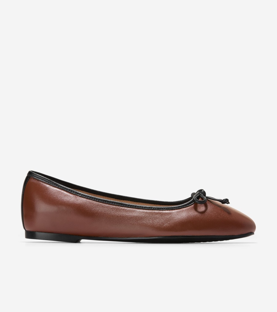 コールハーン Colehaan ウイメンズ シューズ バレエ & フラット ニコレット バレエ womens W35259 CH ダーク クオイオ / ブラック レザー