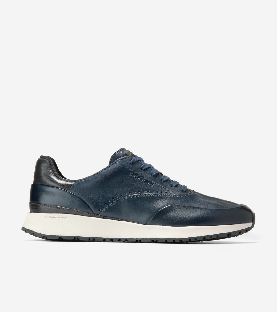 コールハーン Colehaan メンズ シューズ スニーカー グランドプロ リュクス マイル スニーカー mens C41065 ネイビーブレザー/レイヴン/シルバーバーチ
