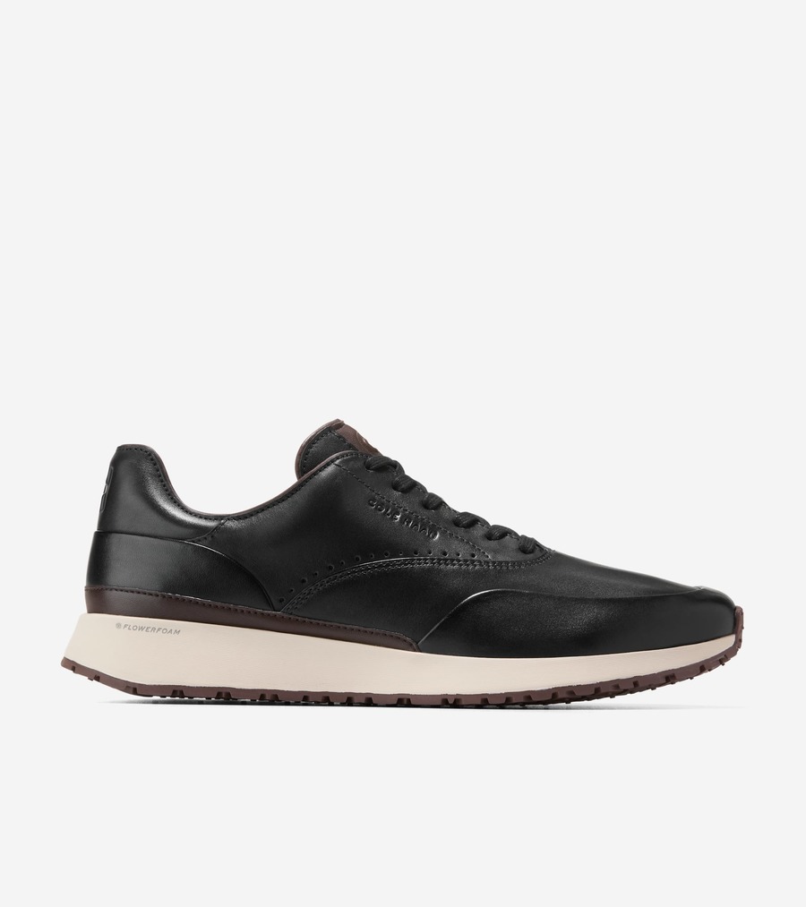 コールハーン Colehaan メンズ シューズ スニーカー グランドプロ リュクス マイル スニーカー mens C43189 ブラック/CHマデイラ/アンゴラ｜コールハーン　店