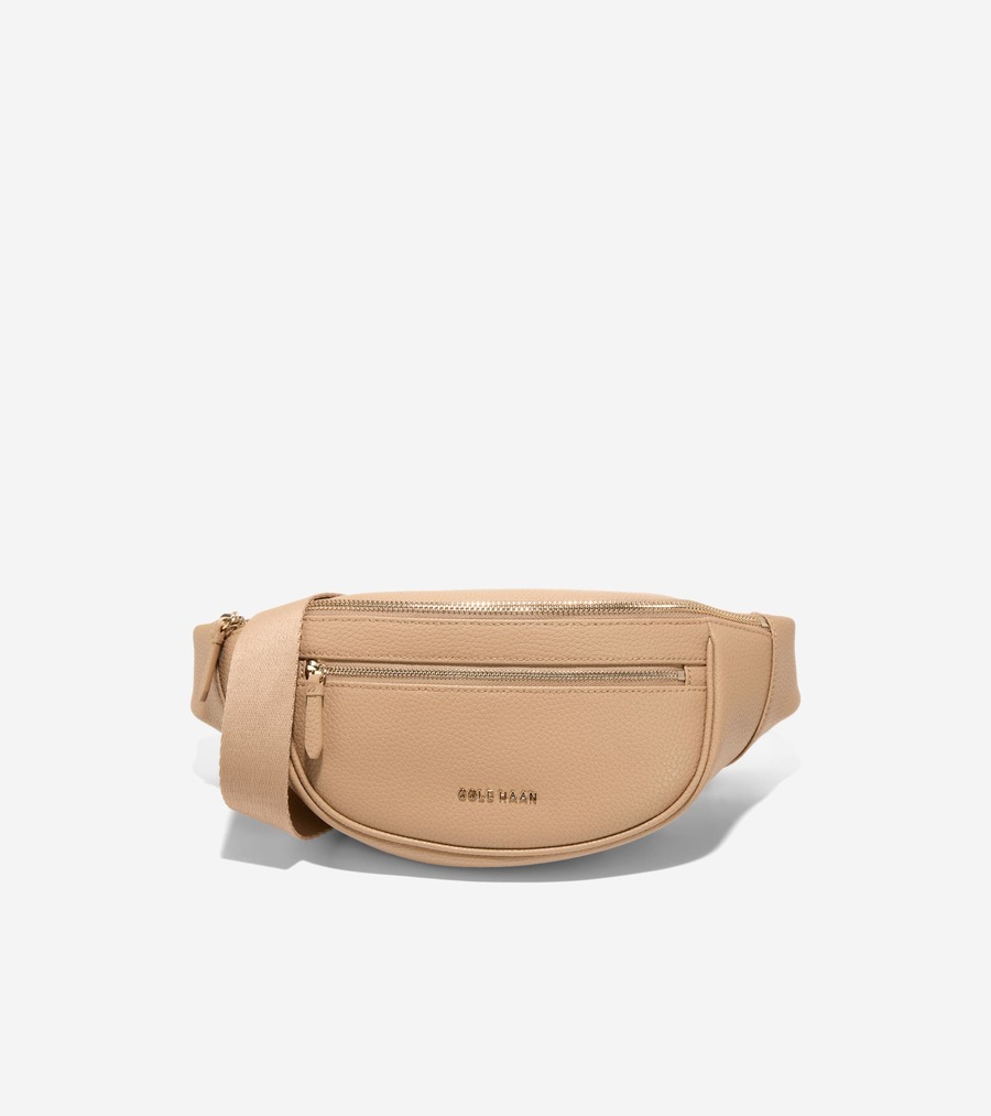 コールハーン Colehaan アウトレット ウィメンズ アウトレット バッグ & アクセサリー バッグ マッケンナ レザー ベルト バッグ womens. U08394 トスカンサンド｜コールハーン　店