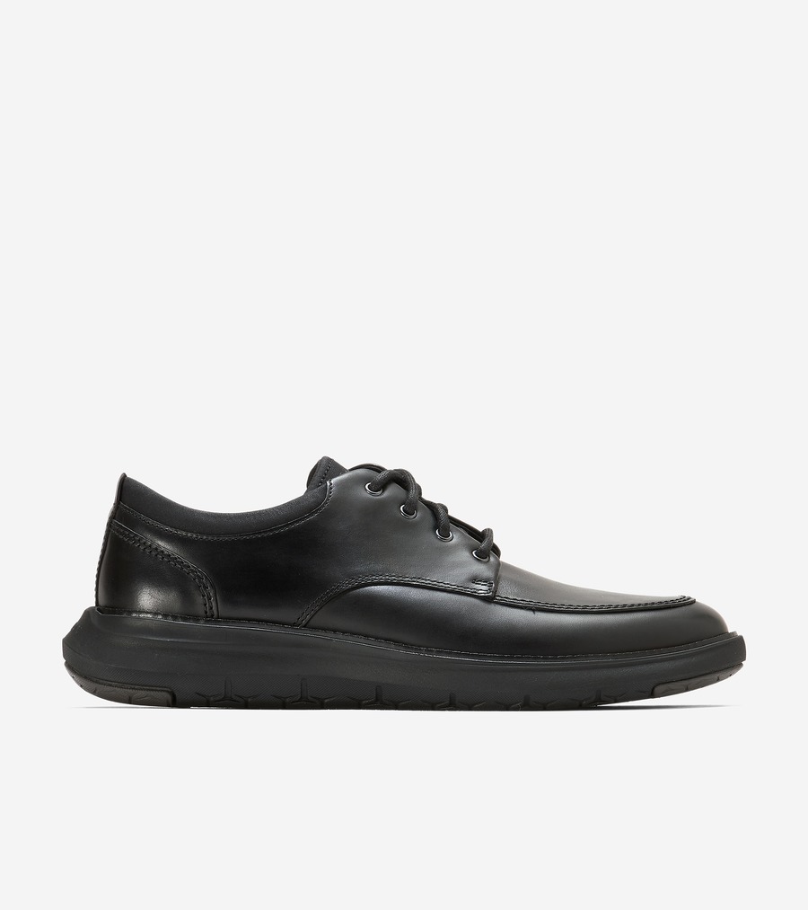 コールハーン Colehaan アウトレット メンズ アウトレット シューズ オックスフォード グランド リミックス エプロントゥ オックスフォード mens. C43126 ブラック/ブラック/ブラック|コールハーン 店