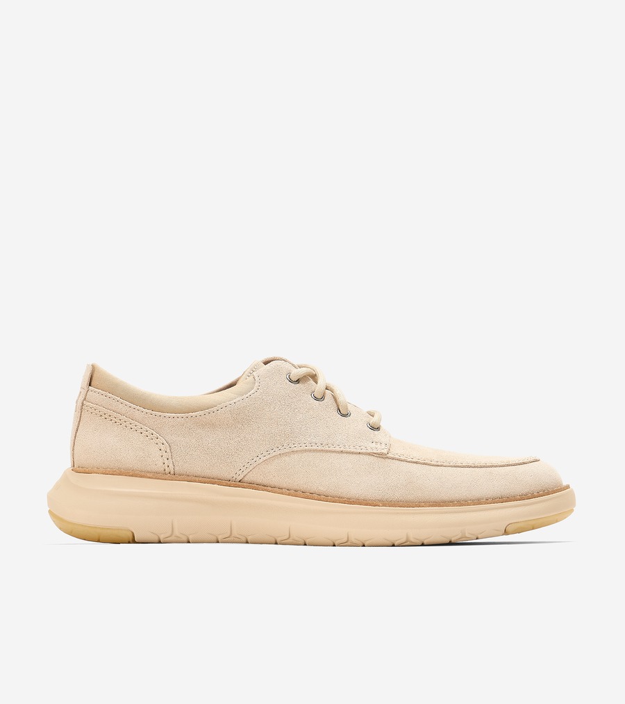 コールハーン Colehaan アウトレット メンズ アウトレット シューズ オックスフォード グランド リミックス エプロントゥ オックスフォード mens. C43127 セサミスエード/CHオート