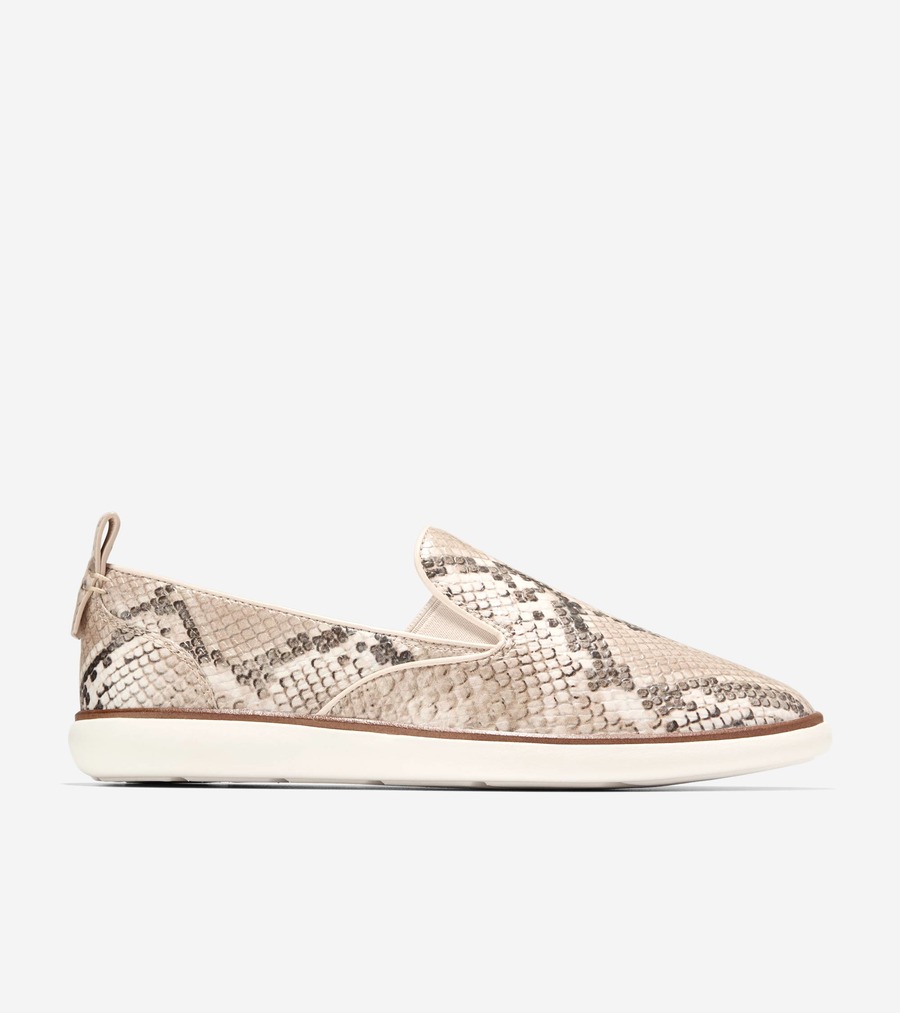 コールハーン Colehaan ウイメンズ シューズ ローファー & モカシン グランド アンビション ガレーナ ローファー womens W35410 モハベ スネーク プリント レザー｜コールハーン　店 19,058円
