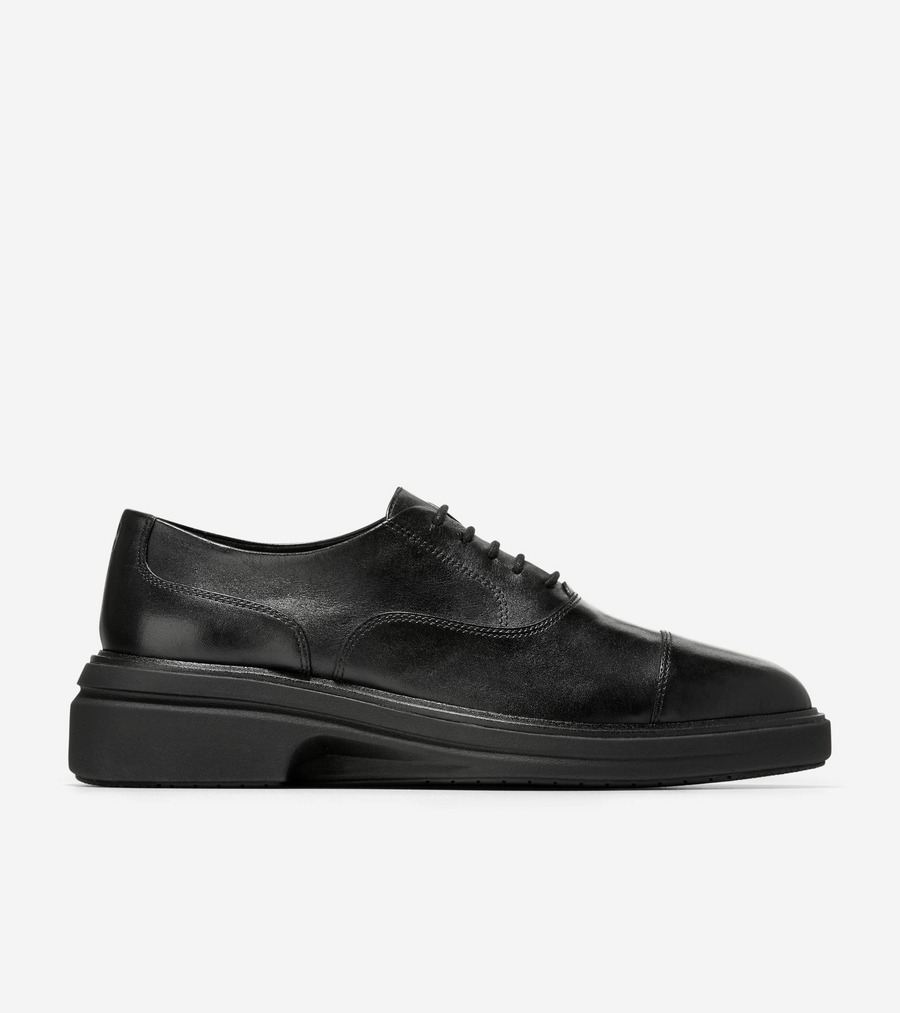 電話を掛けるハーン Colehaan ウイメンズ シューズ オックスフォード 一風変わった地びた シティスペクター オックスフォード womens W36135 黒いこと / 黒いこと なめし革