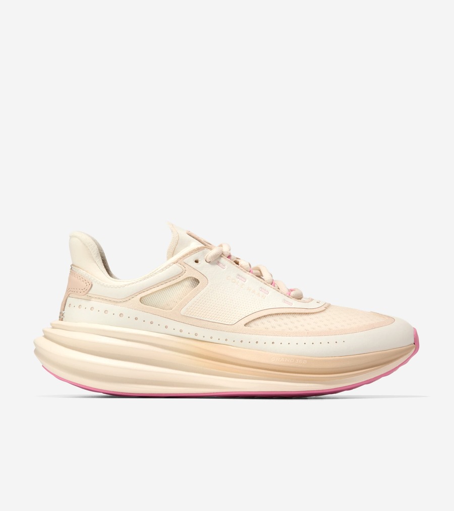 コールハーン Colehaan ウイメンズ シューズ スニーカー オリジナルグランド クアッドスター ランニング スニーカー womens W36285 アイボリー / サンダラー / アイボリー