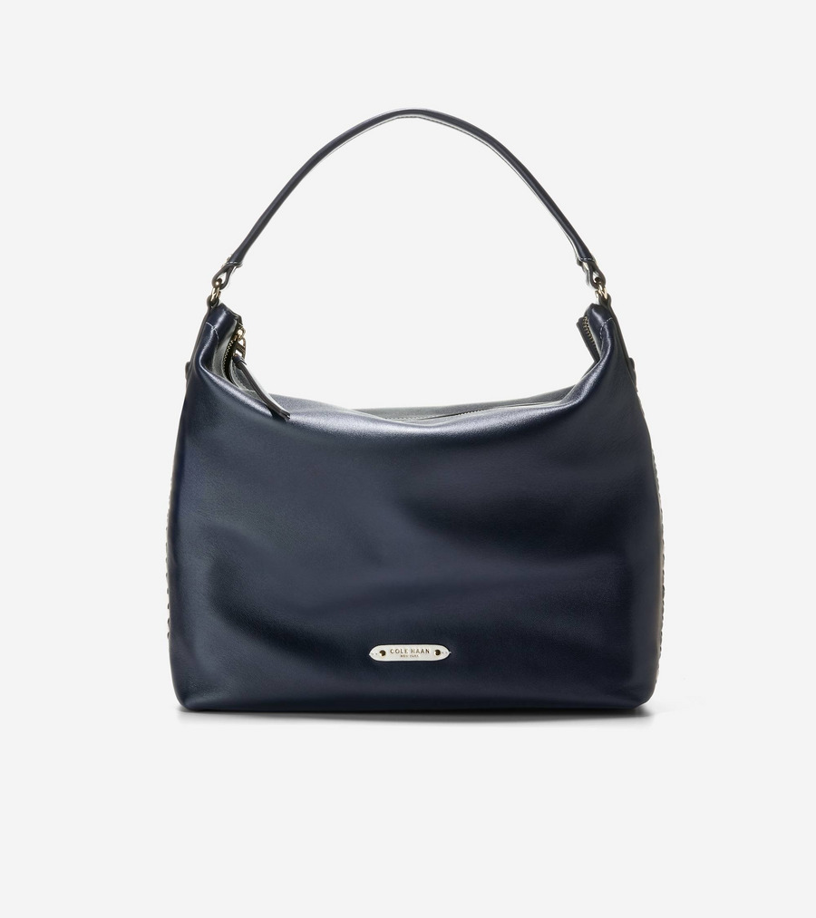コールハーン Colehaan ウイメンズ バッグ & アクセサリー バッグ イザベラ ホーボー womens U08192 ミッドナイトムーン
