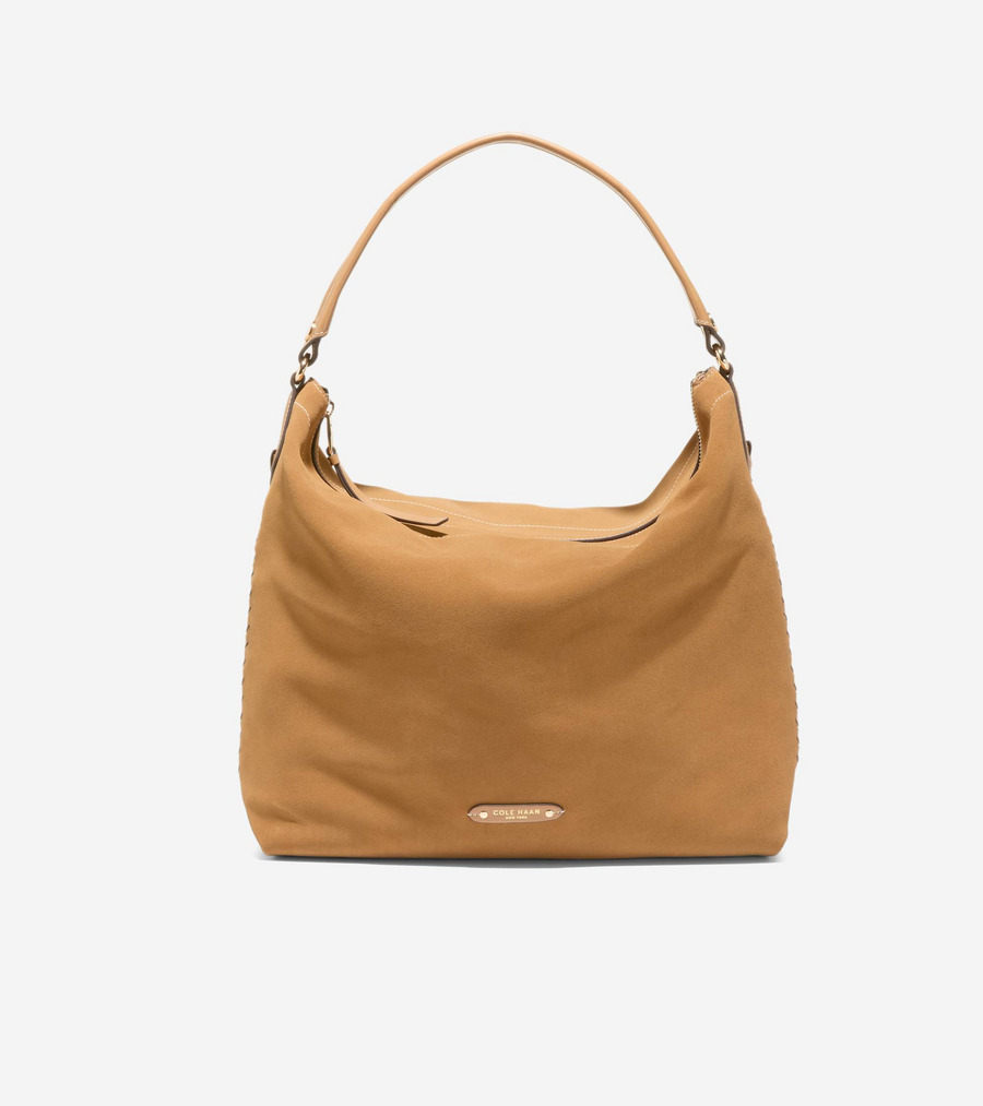 コールハーン Colehaan ウイメンズ バッグ & アクセサリー バッグ イザベラ ホーボー womens U08193 ゴールデンハニースエード 39,325円