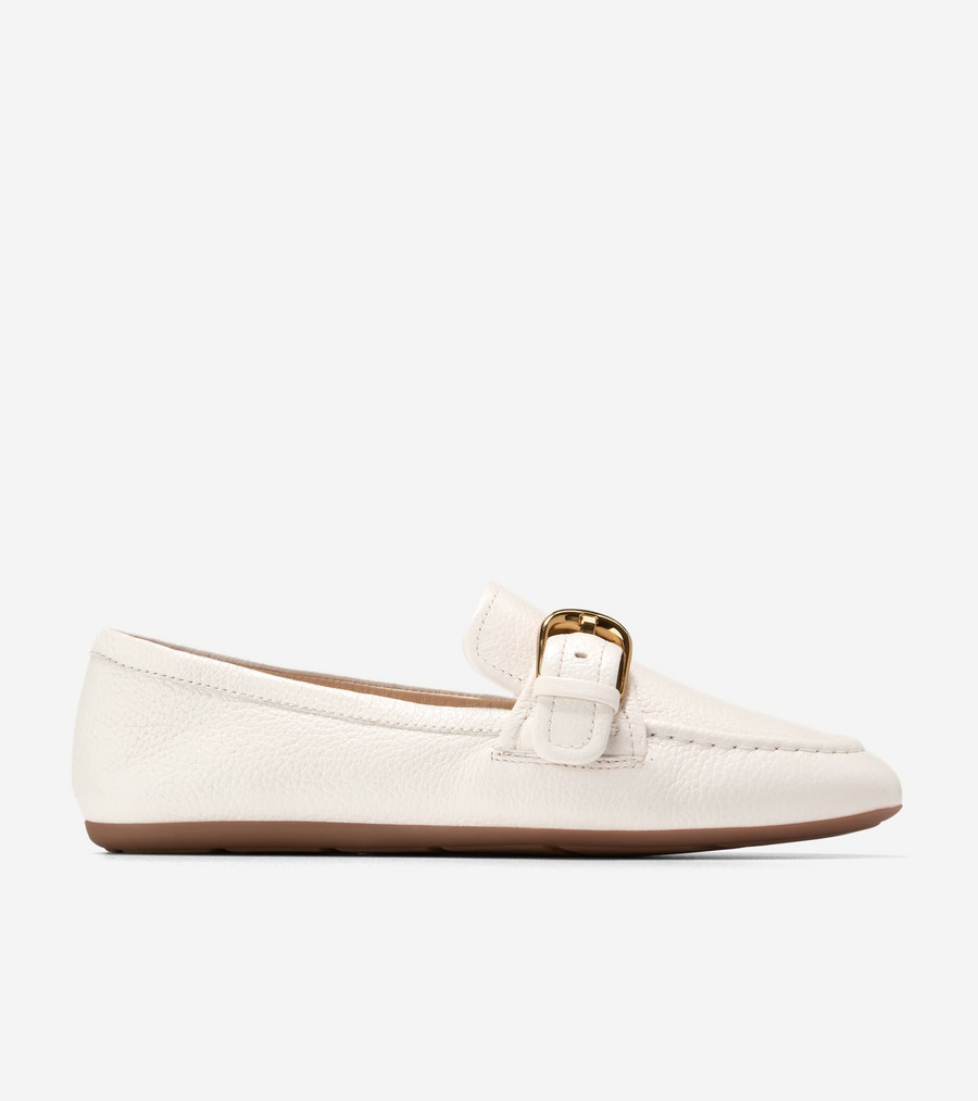 電話を掛けるハーン Colehaan ウイメンズ シューズ 置き目毛革 \u0026 モカシン 地びた 意気ごみ アレット バックル 置き目毛革 womens W35404 CH 黒色火薬 タンブル なめし革