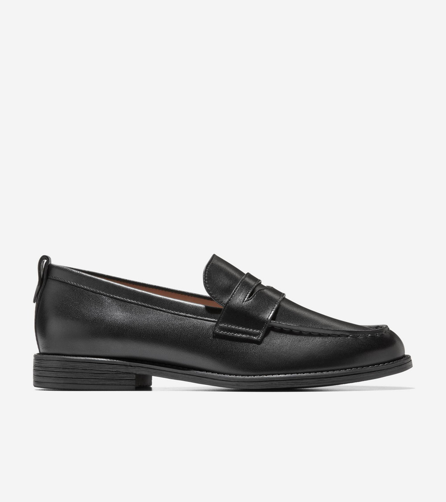 コールハーン Colehaan アウトレット ウィメンズ アウトレット シューズ ローファー & ドライバー スタッシ ペニー ローファー womens. W36050 ブラック ウォーターレジスタント レザー｜コールハーン　店