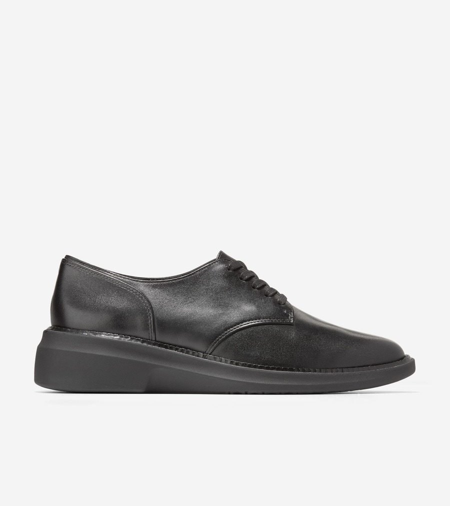 コールハーン Colehaan アウトレット ウィメンズ アウトレット シューズ オックスフォード グランド シャドーライト オックスフォード womens. W36164 ブラック / ブラック レザー
