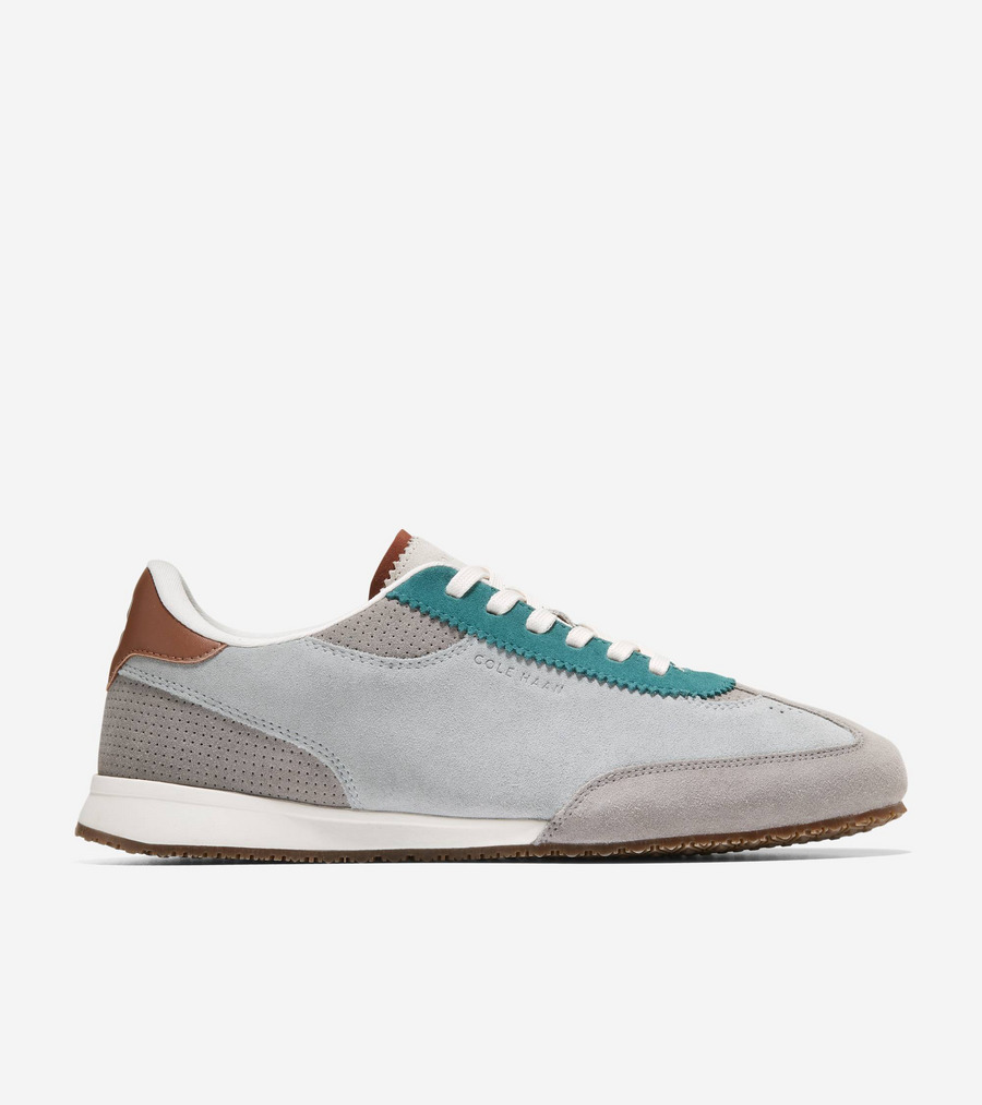 コールハーン Colehaan アウトレット メンズ アウトレット シューズ スニーカー グランド クロスコート スリムストライド スニーカー mens. C43718 ハーバーミスト ヌバック/アイロンストーン/アイボリー 17,963円
