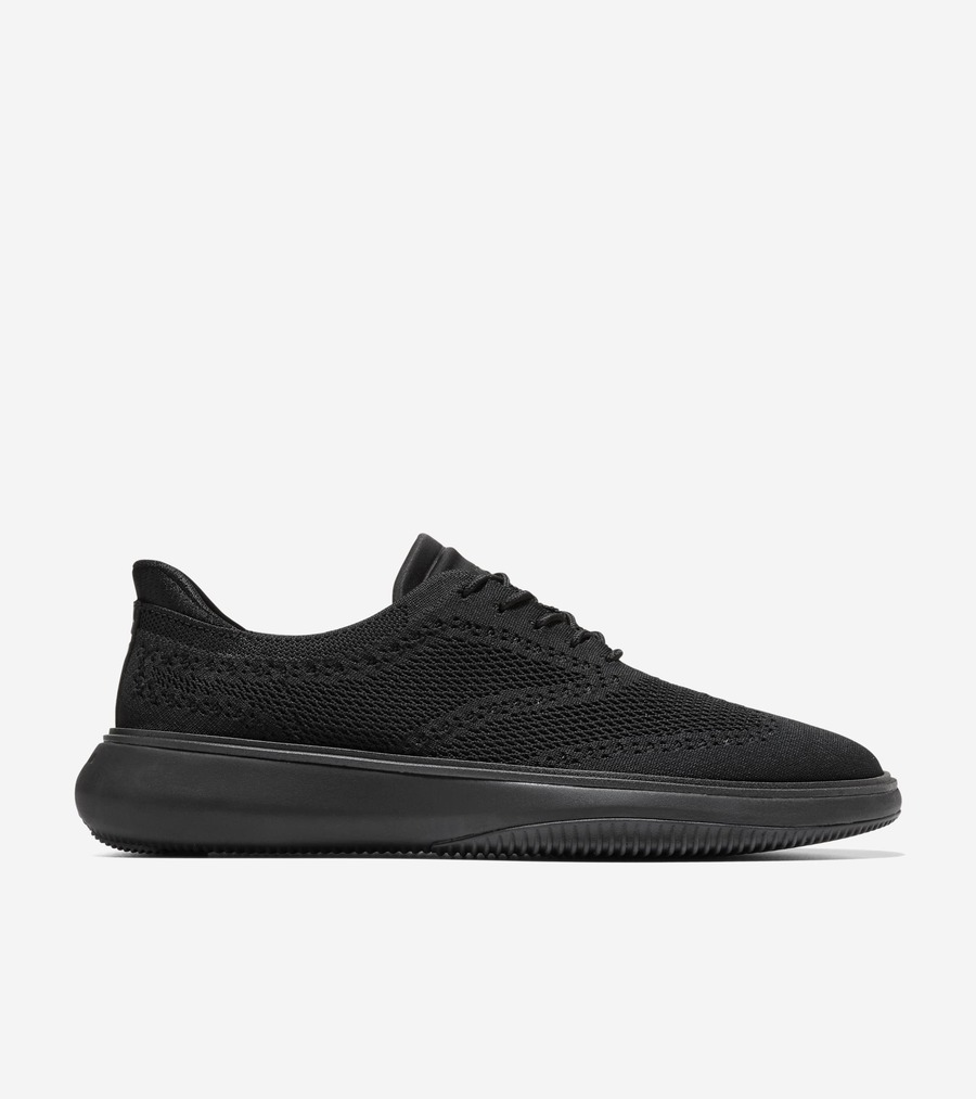 コールハーン Colehaan メンズ コレクション スティッチライト グランド フェーズ スティッチライト クイックオン オックスフォード mens. C43915 ブラック/ブラック