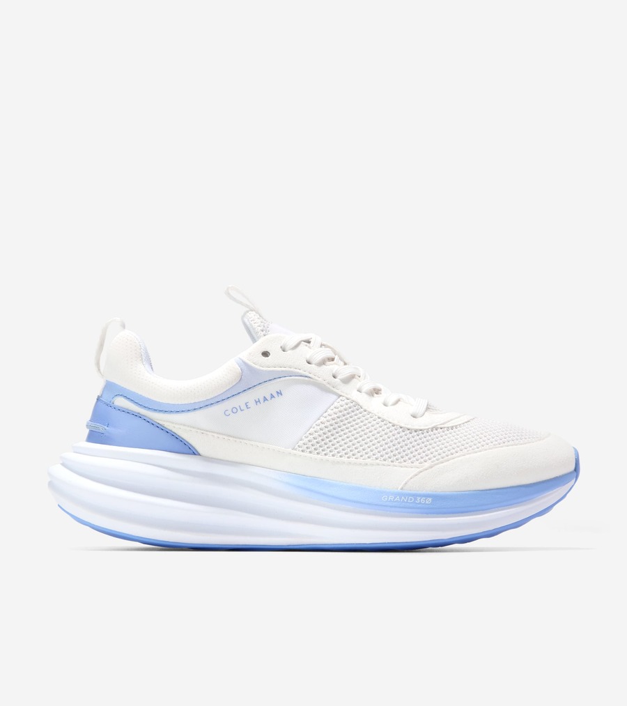 コールハーン Colehaan アウトレット ウィメンズ アウトレット シューズ スニーカー オリジナルグランド クアッドストレイク ランナー womens. W36120 ホワイト / ハイドレンジア / ホワイト