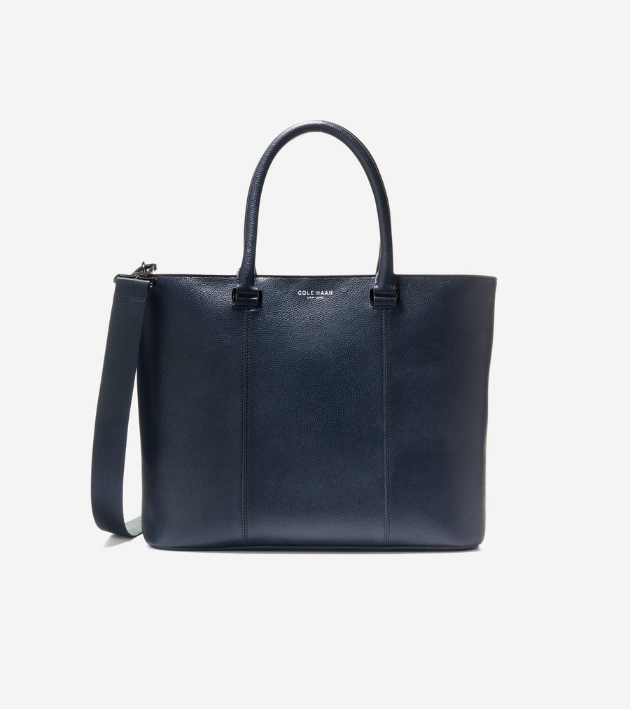 電話を掛けるハーン Colehaan 逃げ口 メンズ 逃げ口 御徒面子 \u0026 付属物 御徒面子 ベルモント トート mens. F12764 ネイビーブレザー