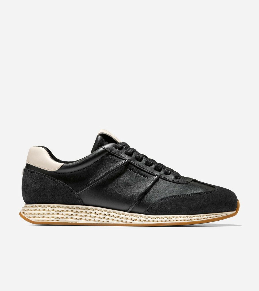 コールハーン Colehaan メンズ シューズ スニーカー グランドプロ ロープロファイル スカイウィーブ ランナー mens C43562 ブラック/アイボリー/アンゴラ