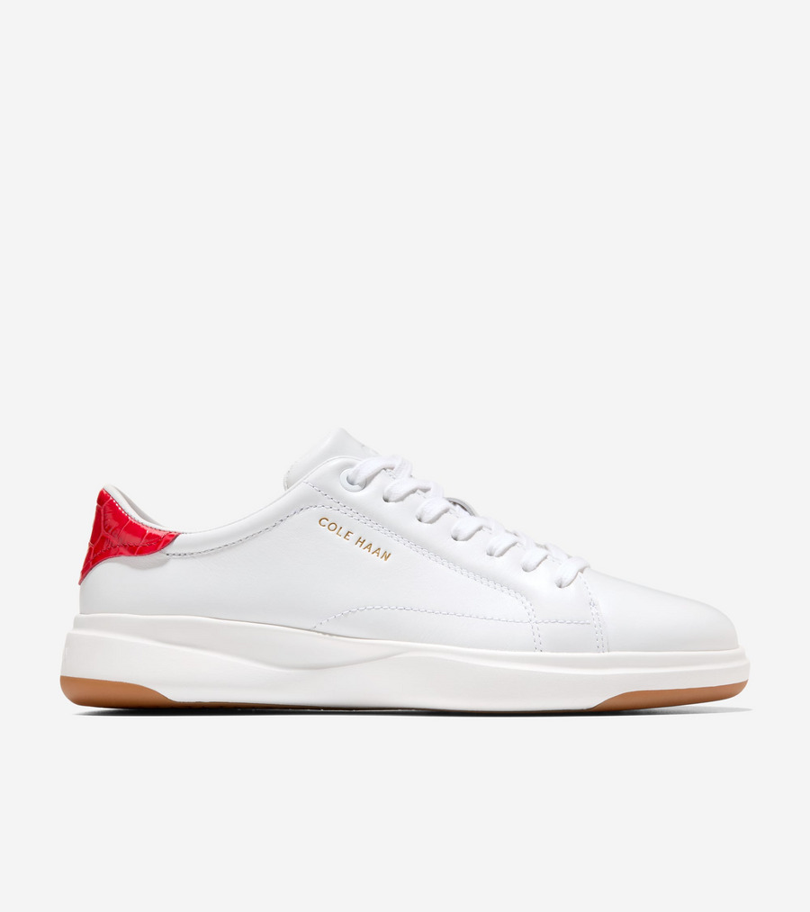 コールハーン Colehaan ウイメンズ シューズ スニーカー グランドプロ テニス 2.0 womens W35503 ホワイト レザー / サルサ クロコ プリント レザー