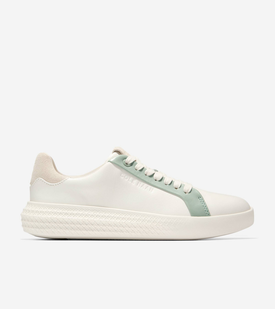 コールハーン Colehaan アウトレット ウィメンズ アウトレット シューズ スニーカー グランド ハリオン カップ レザー womens. W35992 CH パウダー / サンダラー スエード / リリー パッド レザー