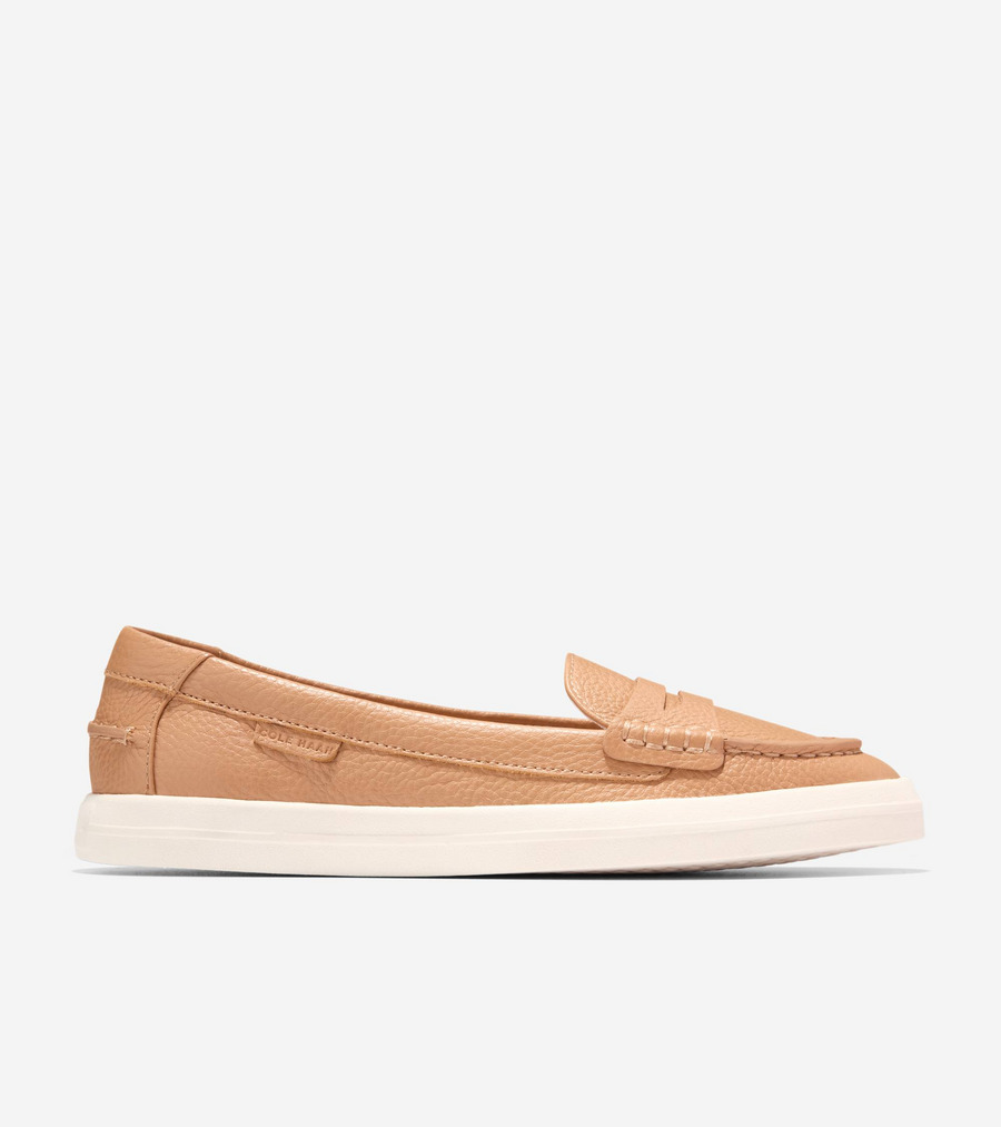 コールハーン Colehaan アウトレット ウィメンズ アウトレット シューズ ローファー & ドライバー ナンタケット ドリフト ペニー ローファー womens. W36218 ビスケット タンブル レザー